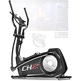 Sportstech Ellipsen Crosstrainer CX640, Smartphone App kompatibel, 24 KG Schwungmasse, 26 Trainingsprogramme mit HRC-Funktion