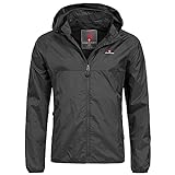 Höhenhorn 25F1-3 Rigi Herren Regen Jacke Outdoor Rain Freizeitjacke Schwarz Gr L